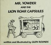 Cover of: Mr. Yowder and the lion roar capsules