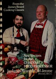 Cover of: New recipes for the Cuisinart food processor