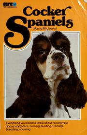 Cover of: Cocker Spaniels