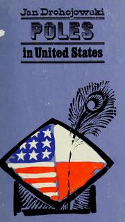 Cover of: Poles in United States