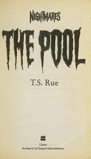 Cover of: The pool by T. S. Rue