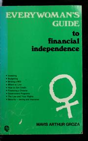 Cover of: Everywoman's guide to financial independence