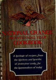 Cover of: National Grange bicentennial year cookbook. | 