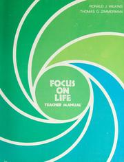 Cover of: Focus on life