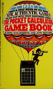 Cover of: The pocket calculator game book