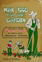 Cover of: More food from your garden