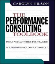 Cover of: The performance consulting toolbook