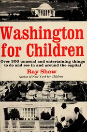 Cover of: Washington for children.