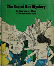 Cover of: The secret box mystery.