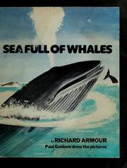 Cover of: Sea full of whales by Richard Armour ; Paul Galdone drew the pictures
