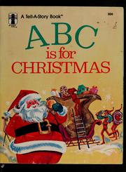 Cover of: ABC is for Christmas by Jane Watson