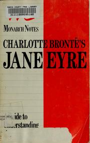 Cover of: Charlotte Brontë's Jane Eyre by Ruth Harriett Blackburn