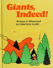 Cover of: Giants, indeed! by Virginia Kahl