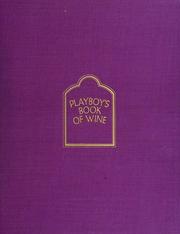 Cover of: Playboy's book of wine