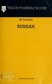 Cover of: Russian by Maximilian Fourman