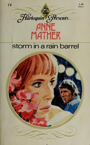 Cover of: Storm in a rain barrel by Anne Mather