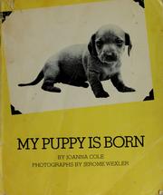 Cover of: My puppy is born