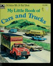 Cover of: My little book of cars and trucks | David L. Harrison