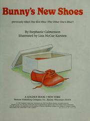 Cover of: Bunny's new shoes by Stephanie Calmenson