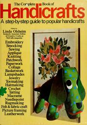 Cover of: The complete book of handicrafts by Jill Blake