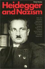 Cover of: Heidegger and nazism by Víctor Farías