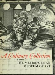 Cover of: A culinary collection