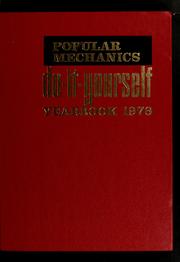 Cover of: Popular mechanics do-it-yourself yearbook by Clifford B. Hicks