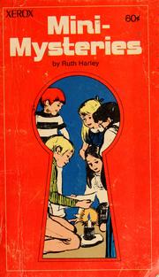 Cover of: Mini-mysteries by Ruth W. Harley