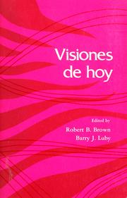 Cover of: Visiones de hoy by Robert B. Brown