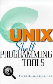 Cover of: Unix Shell Programming Tools (Unix Tools)