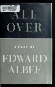 Cover of: All over by Edward Albee