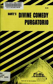 Cover of: The divine comedy, Purgatorio by Harold Martin Priest