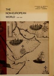 Cover of: The non-European world, 1500/1850