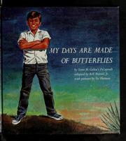 Cover of: My days are made of butterflies