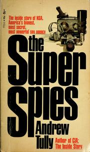 Cover of: The super spies