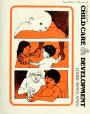 Cover of: Child care and development