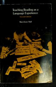 Cover of: Teaching reading as a language experience by MaryAnne Hall