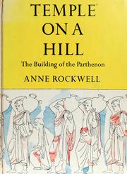 Cover of: Temple on a hill: the building of the Parthenon