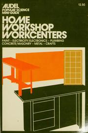 Cover of: Home workshop workcenters by David X. Manners