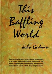 Cover of: This baffling world.