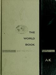Cover of: The World book dictionary. by Clarence L. Barnhart, editor in chief. Prepared in cooperation with Field Enterprises Educational Corp.