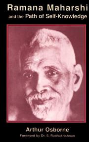 Cover of: Ramana Maharshi and the Path of Self-Knowledge