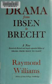 Cover of: Drama from Ibsen to Brecht. by Raymond Williams