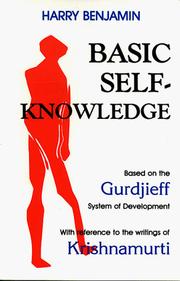 Cover of: Basic self-knowledge