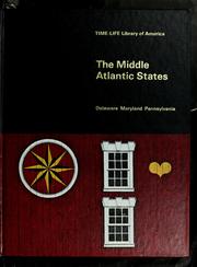 Cover of: The Middle Atlantic States: Delaware, Maryland, Pennsylvania by Ezra Bowen, Ezra Bowen