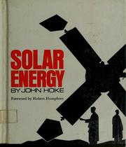 Cover of: Solar energy