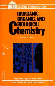 Chemistry: inorganic, organic, and biological