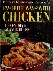 Cover of: Favorite ways with chicken, turkey, duck and game birds.