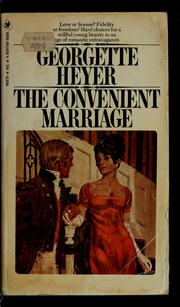 Cover of: The Convenient Marriage by Georgette Heyer