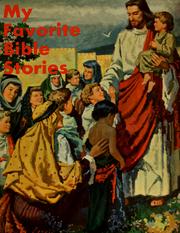 Cover of: My favorite Bible stories